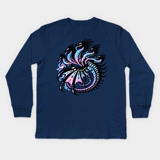 Trans Hydra (Made with Love) Kids Long Sleeve T-Shirt